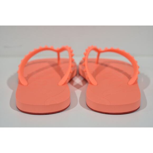 Christian Louboutin Mens Loubi Flip Flop Spikes Flat Drag Thong Sandal 43 10 - Picture 11 of 12